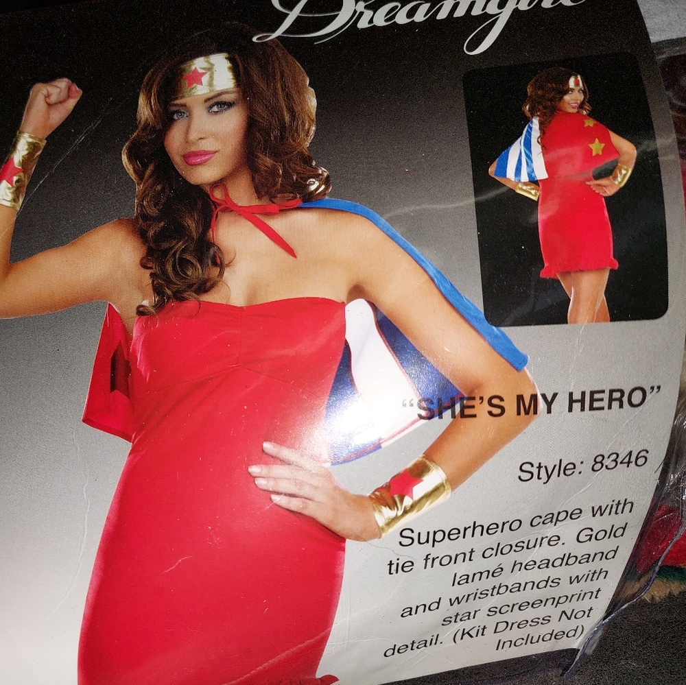 Wonder women cape and headband